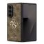 Guess Samsung F966B Galaxy Z Fold7 PU 4G Metal Logo hátlapvédő tok barna (GUHCZFD74GMGBR)