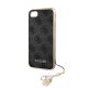 Guess Apple iPhone 7 / 8 / SE2 / SE3 (4.7) Charms Hard Case hátlapvédő tok szürke (GUHCI8GF4GGR)