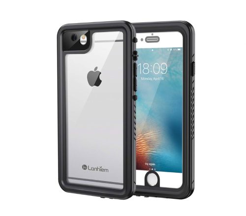 Coque IP68 víz és ütésálló Apple iPhone 6 / 6S (4.7) telefontok fekete