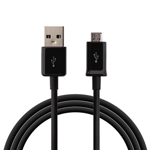 Huawei C02450768A gyári USB - MicroUSB fekete adatkábel 1m