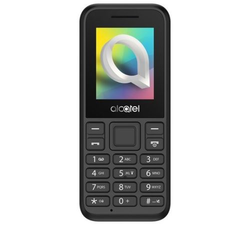 Alcatel 1066G mobiltelefon, kártyafüggetlen, fm rádiós fekete