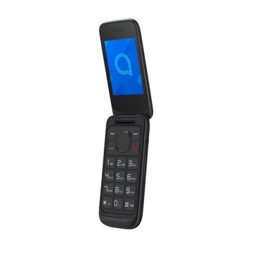 Alcatel 2057D nagygombos, kártyafüggetlen kinyitható mobiltelefon fekete