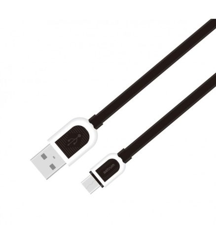 Astrum UD360 1M USB - micro USB bliszteres slim adatkábel fekete