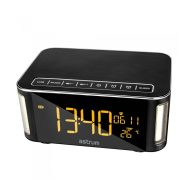   Astrum ST250 multifunkciós bluetooth v3.0 hangszóró ébresztőórával, FM rádióval, micro SD olvasóval, AUX, 10W