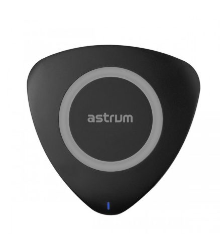 Astrum CW200 univerzális ultra slim vezeték nélküli QI 2.0 töltő 5W 1,5A fekete-szürke