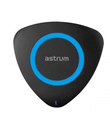 Astrum CW200 univerzális ultra slim vezeték nélküli QI 2.0 töltő 5W 1,5A fekete-kék