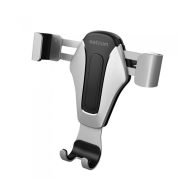   Astrum SH470 Gravity gumibevonatos autós tartó 3,5" - 6,3" szellőzőre, fekete-ezüst