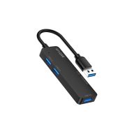  Astrum 1xUSB3.0, 2xUSB2.0, 1xSD, 1xTF HUB USB csatlakozóval fekete UH020