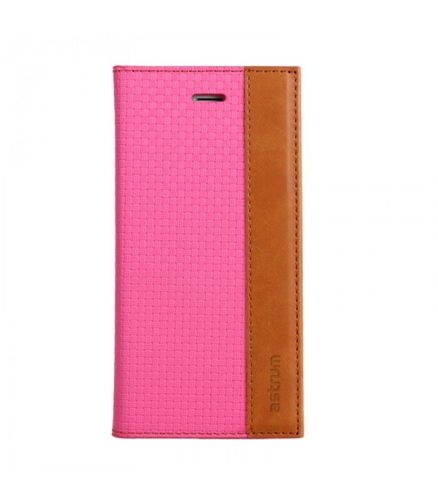 Astrum MC520 DIARY mágneszáras Apple iPhone 6 Plus / 6S Plus könyvtok pink-barna