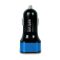 Astrum CC210 v2 kék autós töltő 2.4A 2USB, 2X Smart IC 12W