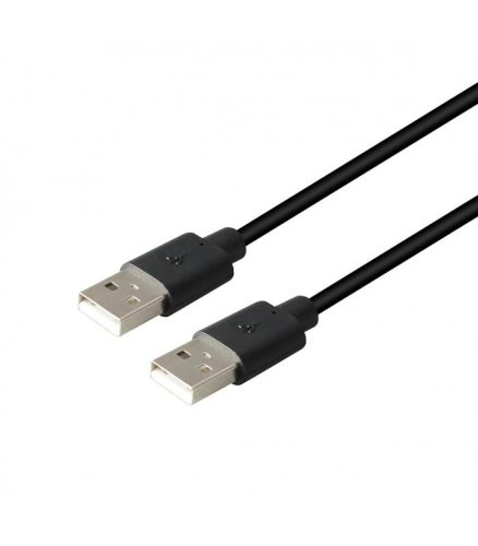 Astrum UM201 1,8M USB (Apa) - USB (Apa) fekete csomagolt adatkábel