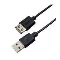   Astrum USB (Apa) - USB (Anya) 2.0 hosszabbító kábel 1.8M fekete UE201