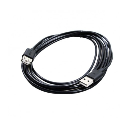 Astrum USB (Apa) - USB (Anya) 2.0 hosszabbító kábel 5.0M fekete UE205