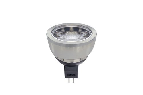 Astrum S060 LED izzó 5W/40W MR16 DC12 arany 3000K meleg fehér