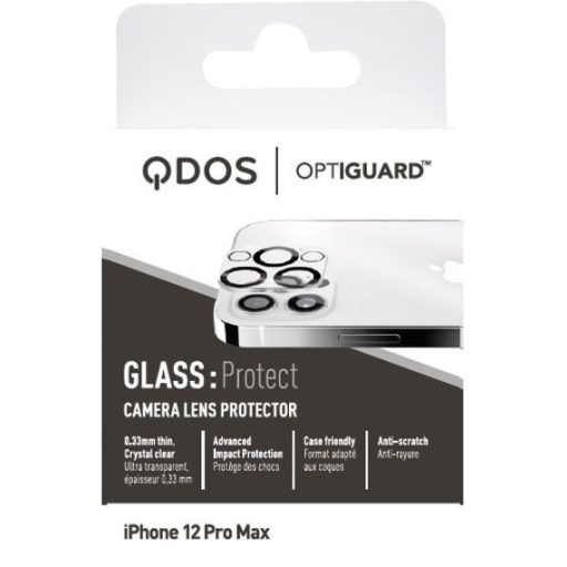 Qdos OPTIGUARD Apple iPhone 13 Pro Max 2020 (6.7) kamera lencsevédő üvegfólia