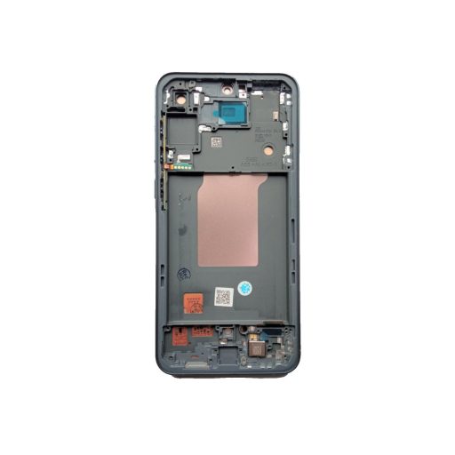 Samsung A556 Galaxy A55 5G fekete LCD kijelző érintővel és kerettel