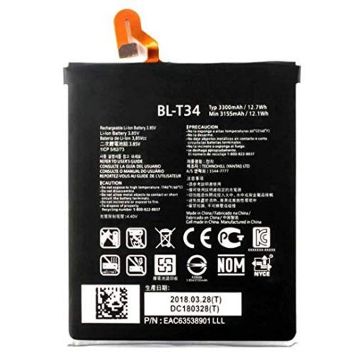 LG BL-T34 gyári akkumulátor Li-Ion Polymer 3520 mAh (V30 (H930))