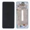 Samsung A336 Galaxy A33 5G kék gyári LCD kijelző érintővel és kerettel