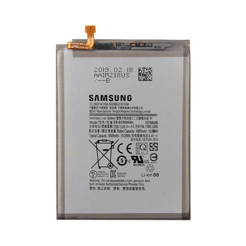 Samsung EB-BG580ABU gyári akkumulátor Li-Ion 5000mAh (Galaxy M20, M30, M40)