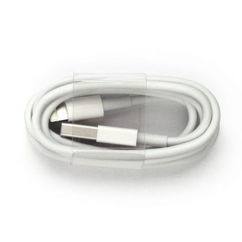 Apple A1480 USB - Lightning (8Pin) gyári adatkábel 1 méter (Iphone 5 széria)