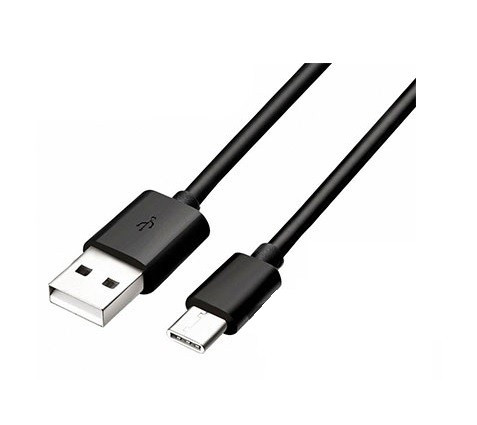 Huawei LX-1031 gyári USB - Type-C fekete adatkábel 0,35m