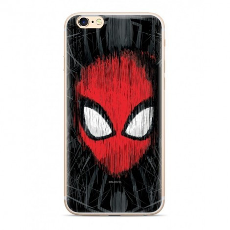 Marvel szilikon tok - Pókember 002 Samsung G965 Galaxy S9 Plus fekete (MPCSPIDERM325)