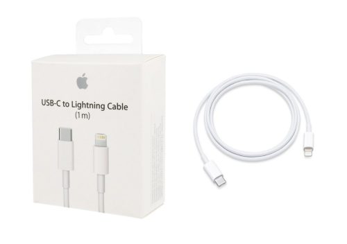 Bliszteres Apple Lightning (8Pin) - Type-C gyári adatkábel 8pin 1 méter (MQGJ2ZM/A)