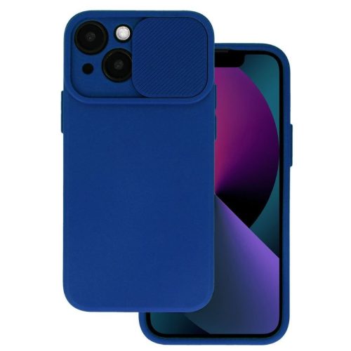 Camshield Soft - Samsung A356 Galaxy A35 5G por- és kameravédős szilikon tok kék