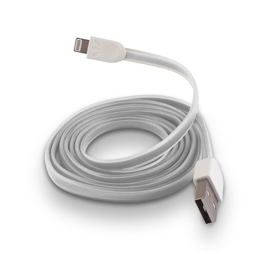 Forever Apple USB - Lightning (8Pin) fehér slim adatkábel 1A 1m