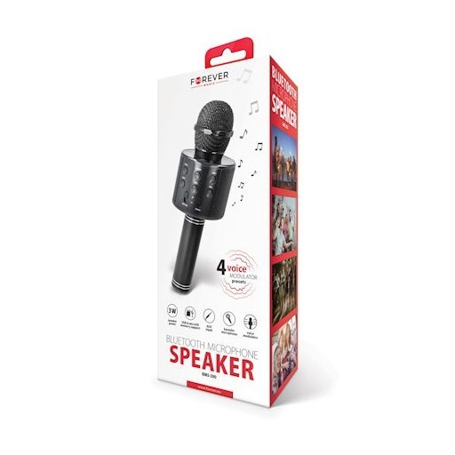 Forever BMS-300 Bluetooth 4.0 hangszóró mikrofonnal micro USB, microSD, AUX, USB porttal 3W