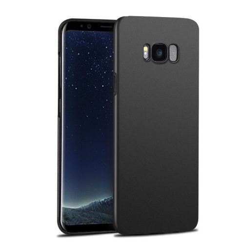 Samsung A705 Galaxy A70 (2019) fekete matt vékony szilikon tok