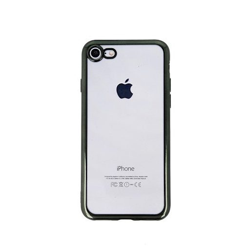 Ultra Hybrid Samsung A105 Galaxy A10 / M10 (2019) átlátszó vékony szilikon tok zöld kerettel