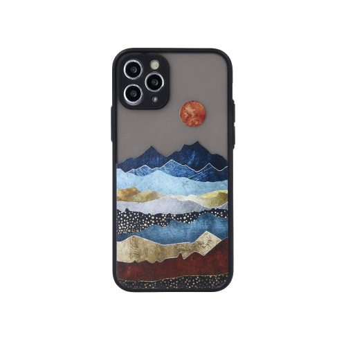 Ultra Trendy - Apple iPhone 13 (6.1) TPU / PC szilikon tok (Landscape 1)