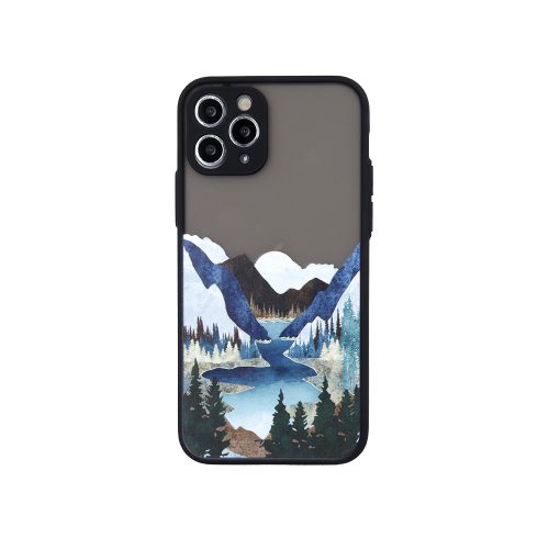 Ultra Trendy - Apple iPhone 13 Mini (5.4) TPU / PC szilikon tok (Landscape 2)