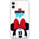 Disney szilikon tok - Minnie 027 Apple iPhone XR (6.1) fehér (DPCMIN32201)