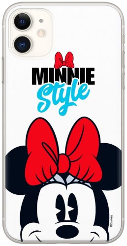 Disney szilikon tok - Minnie 027 Apple iPhone X / XS fehér (DPCMIN32320)