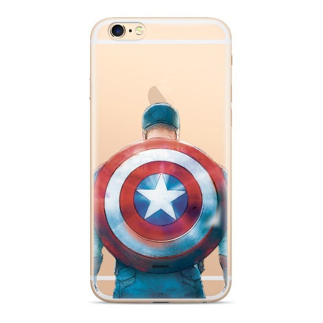 Marvel szilikon tok - Amerika Kapitány 002 Apple iPhone 11 Pro Max (6.5) 2019 átlátszó (MPCCAPAM428)