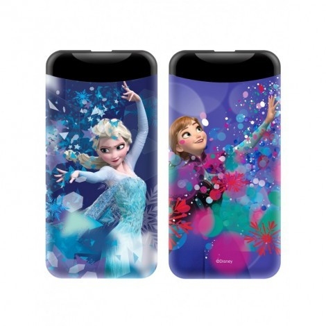 Disney Power Bank - Jégvarázs 001 2.1A 1xUSB 6000mAh lila (DPBELZAAN011) 10W