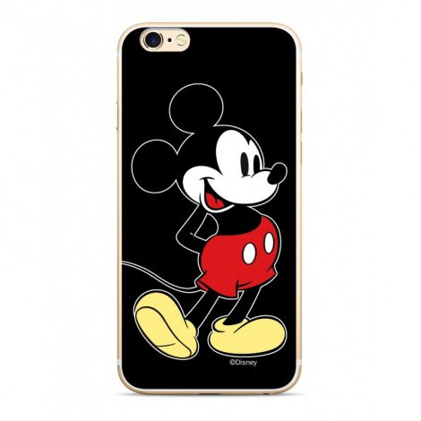 Disney szilikon tok - Mickey 027 Apple iPhone 5G/5S/5SE fekete (DPCMIC18641)