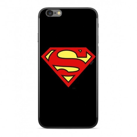 DC szilikon tok - Superman 002 Apple iPhone 7 / 8 / SE2 / SE3 fekete (WPCSMAN329)