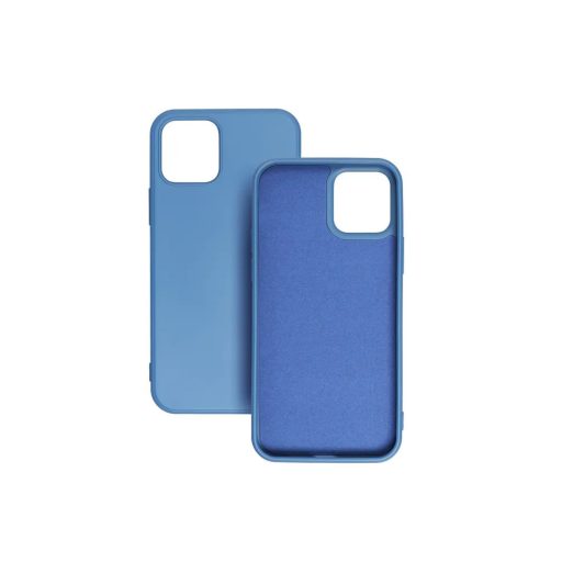 Forcell Silicone Lite tok - Apple iPhone 14 (6.1) kék szilikon tok