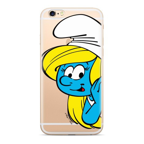 Hupikék törpikék szilikon tok - Smerfy 004 Samsung A705 Galaxy A70 (2019) átlátszó (PPCSMURFS1921)