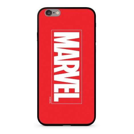 Marvel prémium szilikon tok edzett üveg hátlappal - Marvel 005 Samsung G985 Galaxy S20 Plus (6.7) piros (MPCMV2221)