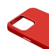 Ambi Case - Apple iPhone 12 Pro Max 2020 (6.7) piros szilikon tok