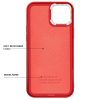 Ambi Case - Apple iPhone 12 Pro Max 2020 (6.7) piros szilikon tok