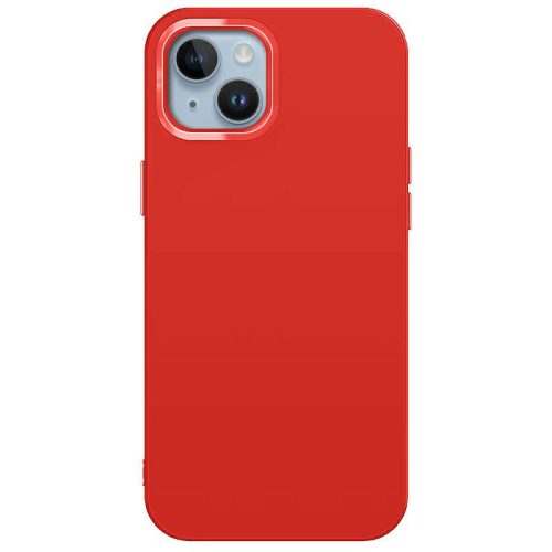 Ambi Case - Apple iPhone 13 Pro Max (6.7) piros szilikon tok
