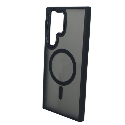 Magsafe Samsung Galaxy S25 Ultra TPU/PC tok (vezetéknélküli töltéshez) fekete