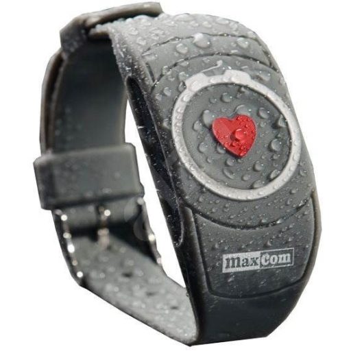 Maxcom MM715BB kártyafüggetlen idősgondozó mobiltelefon SOS karpereccel, extra nagy gombokkal (magyar nyelvű menüvel)