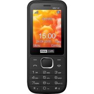   Maxcom MM142 mobiltelefon, dual sim-es kártyafüggetlen, bluetooth-os, fm rádiós fekete (magyar nyelvű menüvel)