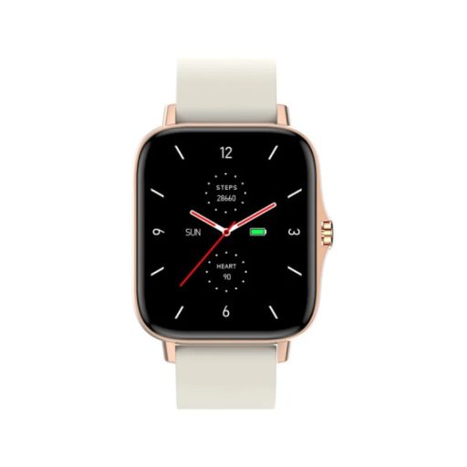 Maxcom Fit FW55 Aurum Pro arany vízálló okosóra magyar menüvel, pulzus és vérnyomásmérővel mikrofonnal